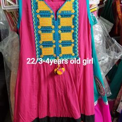 Girls Dress Size22/ 3-4 Yers Old