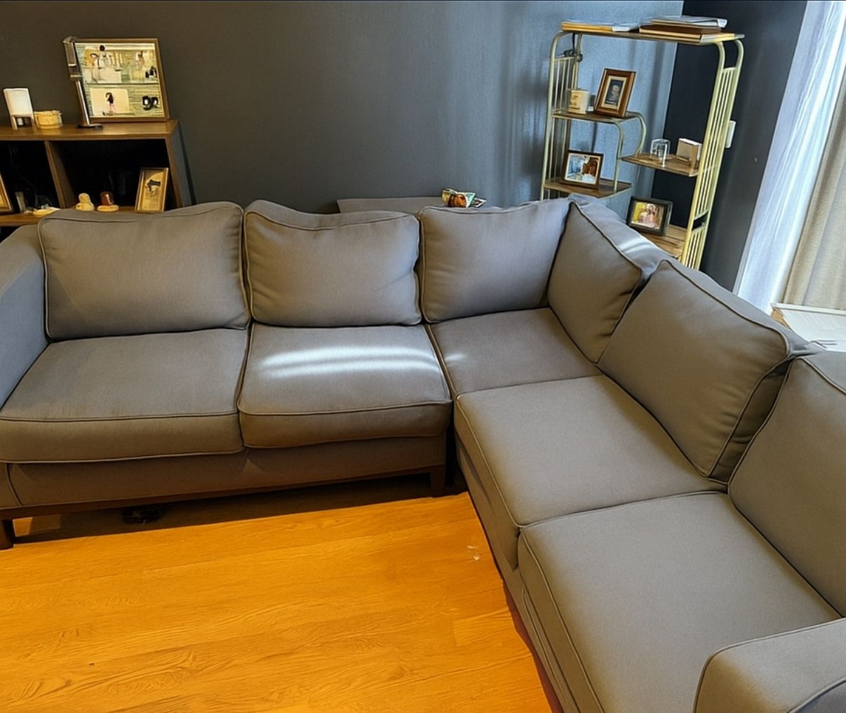 Gray Sectional Sofa