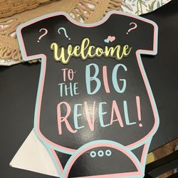 Gender Reveal Supplies