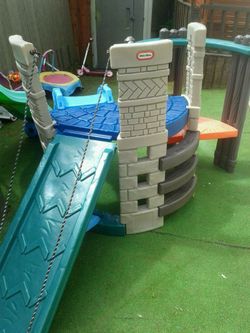 Little tikes castle climber sale