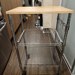 3 Tiered Baker's Rack With Wheels