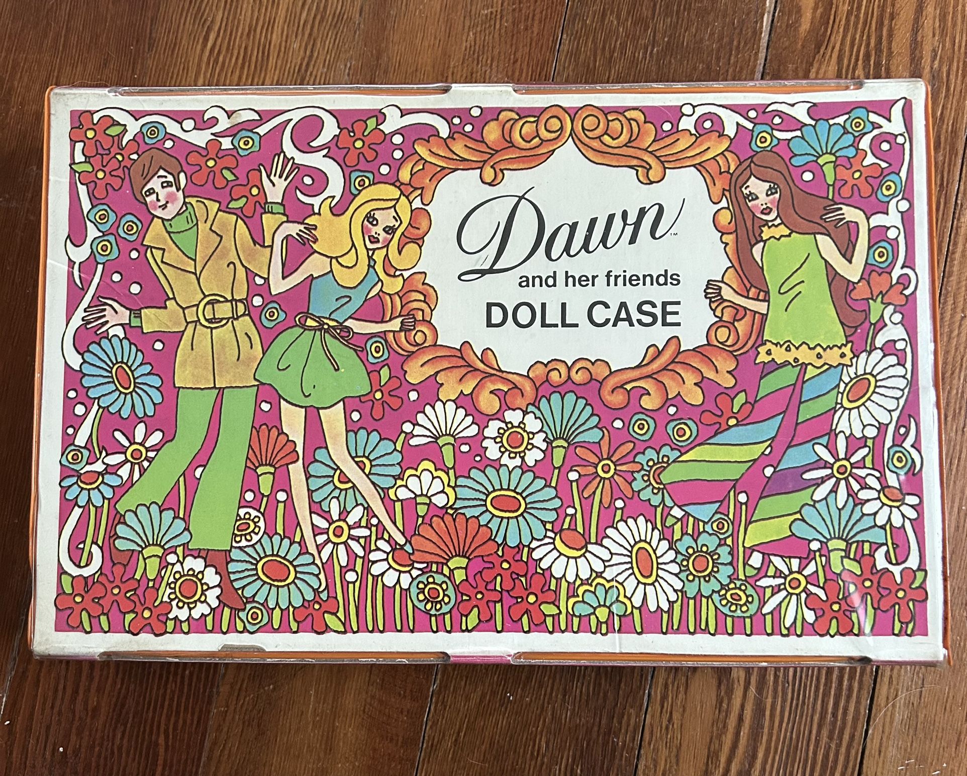 Dawn Dolls And Case. Vintage 1970’s. Great Condition.