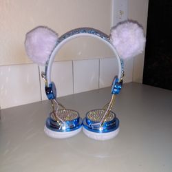 Kids Headphones Glitter Bear