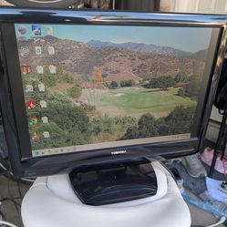Toshiba television monitor 19 inch