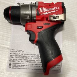 Milwaukee FUEL M12 1/2" Hammer DRILL 60.00 Firm