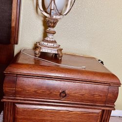 2 Bedside Tables End Tables 