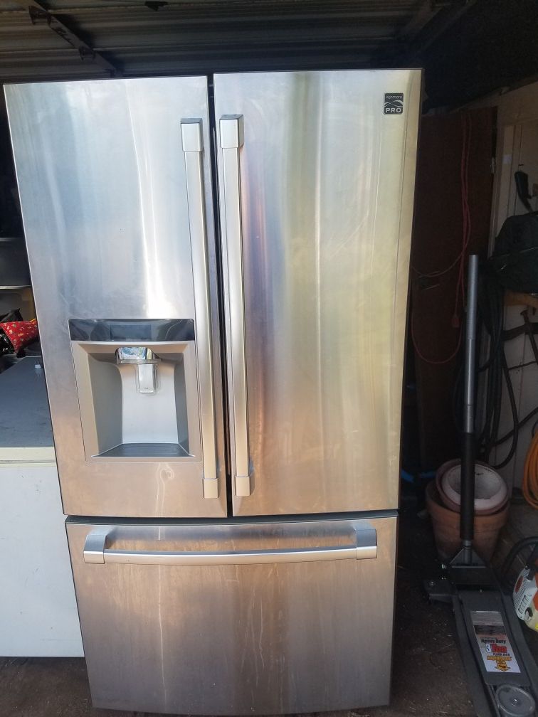 Not working Kenmore pro French door bottom freezer and magic chef deep freezer