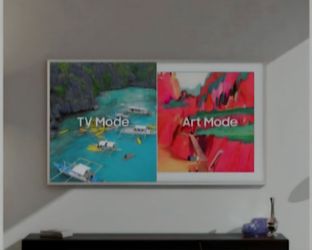 75-inch SAMSUNG NEO QLED The Frame Pro 4K Smart TV UHD HDR