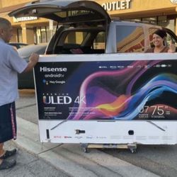 75 “ Hisense Smart 4K ULED HDR 120HZ TV