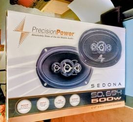 Precision Power 6x9s Brand New In The Box