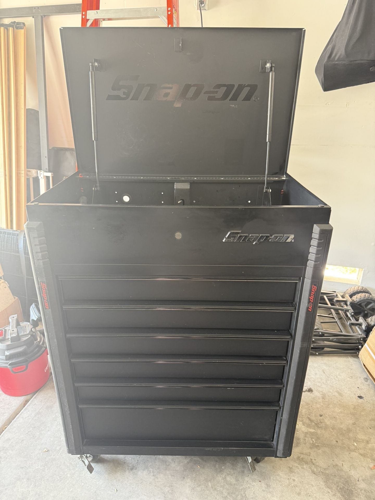 Snap On Roll Cart—Matte Black