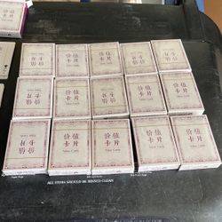 15 Packs Of Brand New Unopened Playing Cards