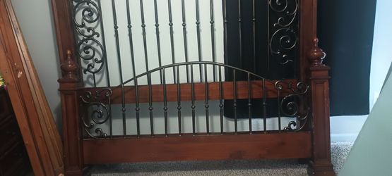 King bed frame