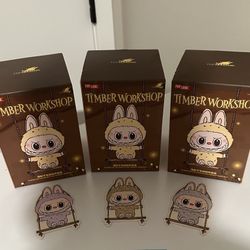 Pop land labubu - Timber work shop