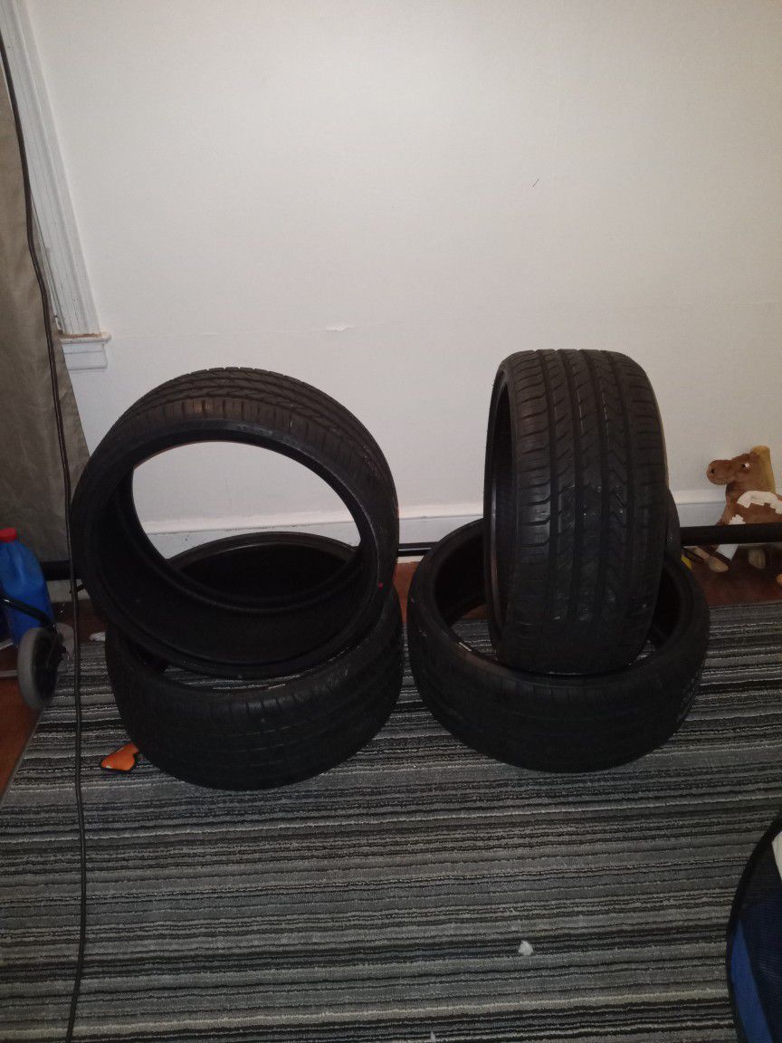 4 New Lexani 20inch Tires