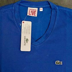 Lacoste Live Classic V-Neck Shirt Women For Sale
