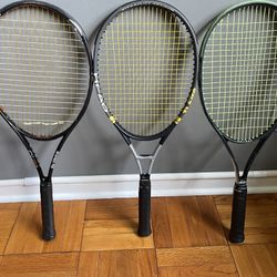 Assorted HEAD PRINCE Tennis Rackets $35 Each