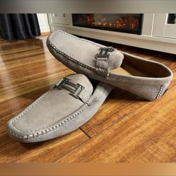 Men’s Reverse Suede Loafers 10M