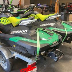 2021 Seadoo Spark TRIX 2 Up Jetski With Trailer (Title In Hand)