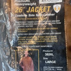 Cowhide Welding Jacket.