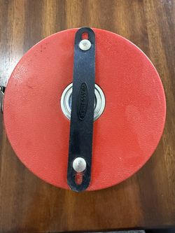 100 ft Fiberglass Closed-Reel Measuring Tape with Hand Crank
