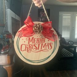 Merry Christmas sign