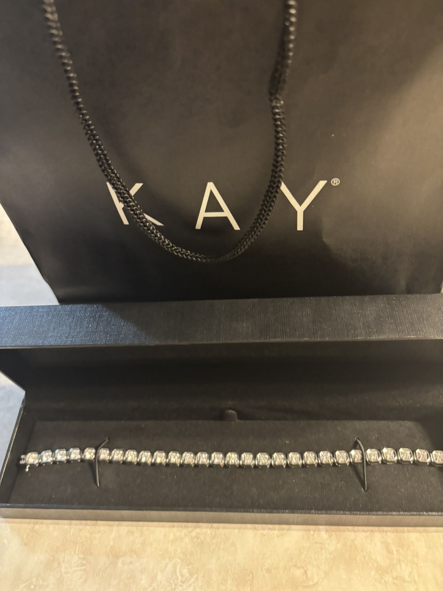 4 Carat diamond Tennis bracelet