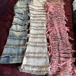 Stacked Jeans