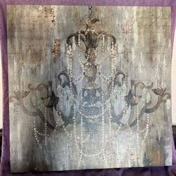 Bejeweled Painting On Canvas