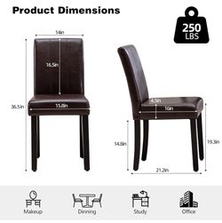 Brand new dining chairs 4pcs