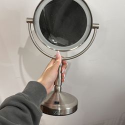 double side makeup mirror vanity
