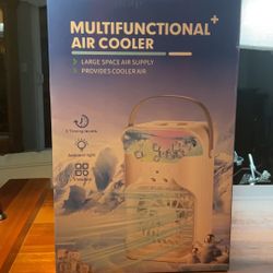 Multifunctional Air Cooler With Remote - NEW