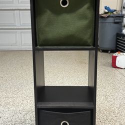 Stacked Fabric Drawers