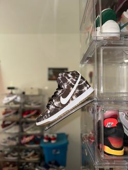 Nike SB Dunk High Tie-Dye Black sz12
