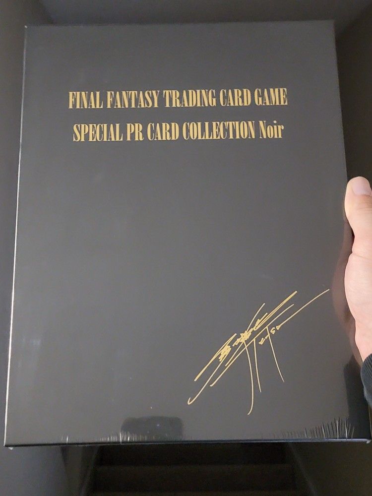 Final Fantasy TCG Special PR Card Collection Noir Sealed