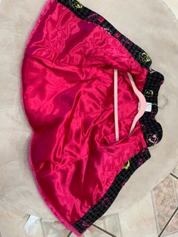 Hot Pink Satin coat
