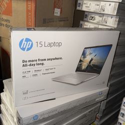 NEW Hp Laptop i3 12th Gen 15.6” 8GB 256GB