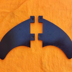 FCS GL Sidebite Fins For Surfboard, Longboard And SUPs