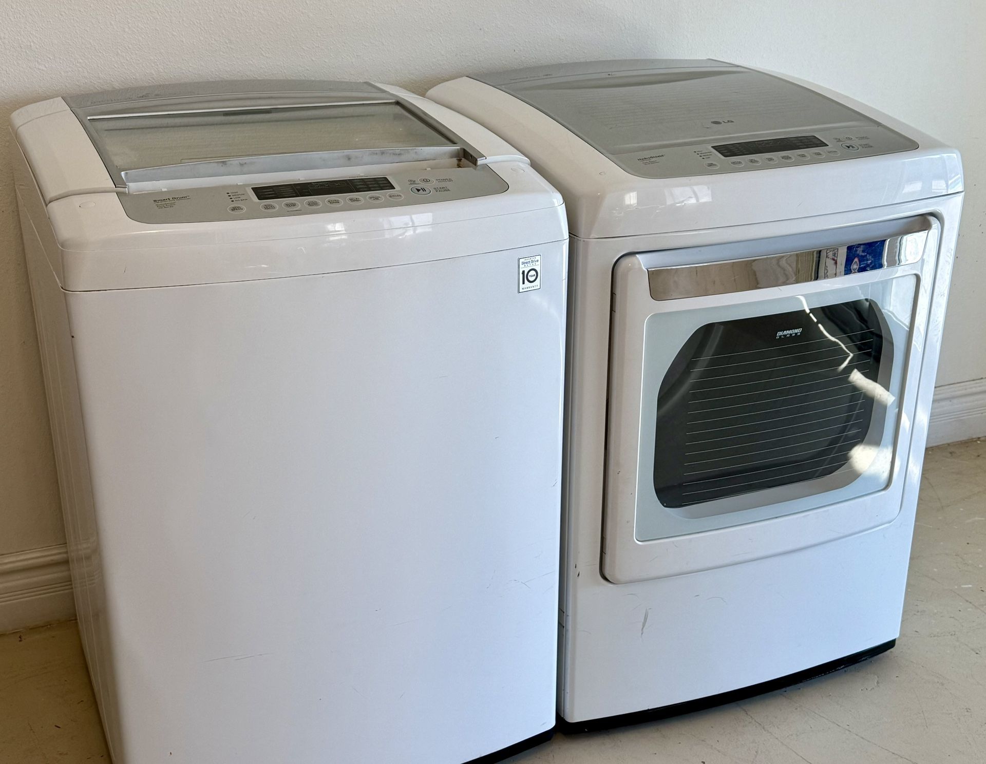 LG Washer And dryer electric