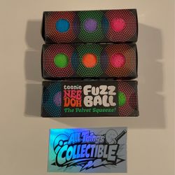 NeeDoh Fuzzball 3 pack