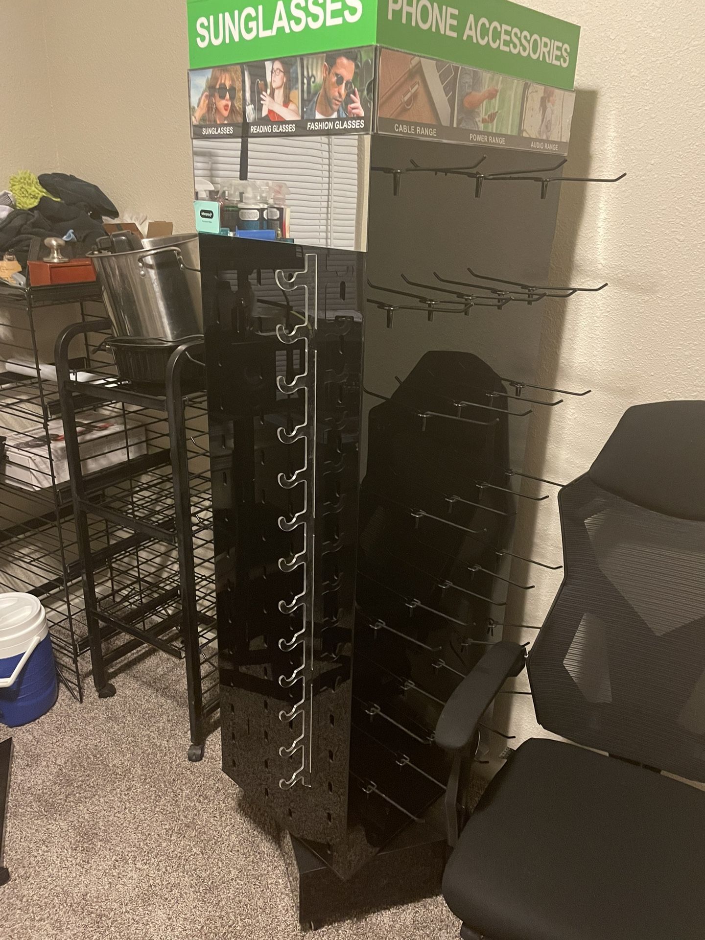 Eye Glass & Cell Phone Case Display Stands