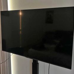 TCL - 55" Q5 4K QLED HDR Smart TV with Google TV (includes adjustable TV stand)