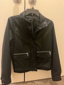 Pleather type jacket