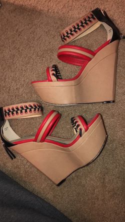 Size 9 wedge heels