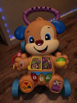 Used fisher price puppy walk