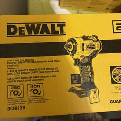 Dewalt 20v 3/8” Compact Impact Wrench