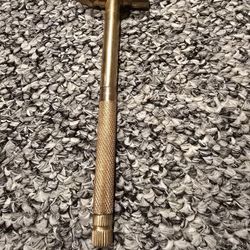 Vintage Metal Hammer with 4 Nesting Screwdrivers in the Handle
