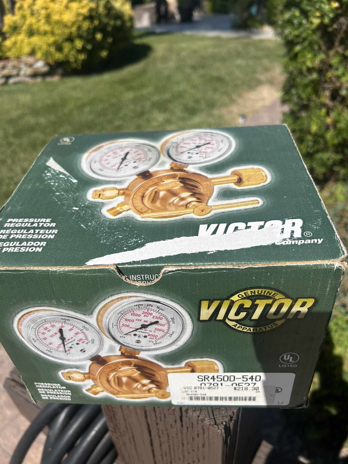 Victor Pressure Regulator