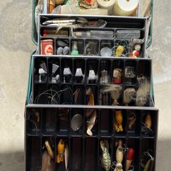 Tackle Box And Lures And More. 