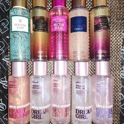 10 Body Mist Victoria's Secret Y Pink 